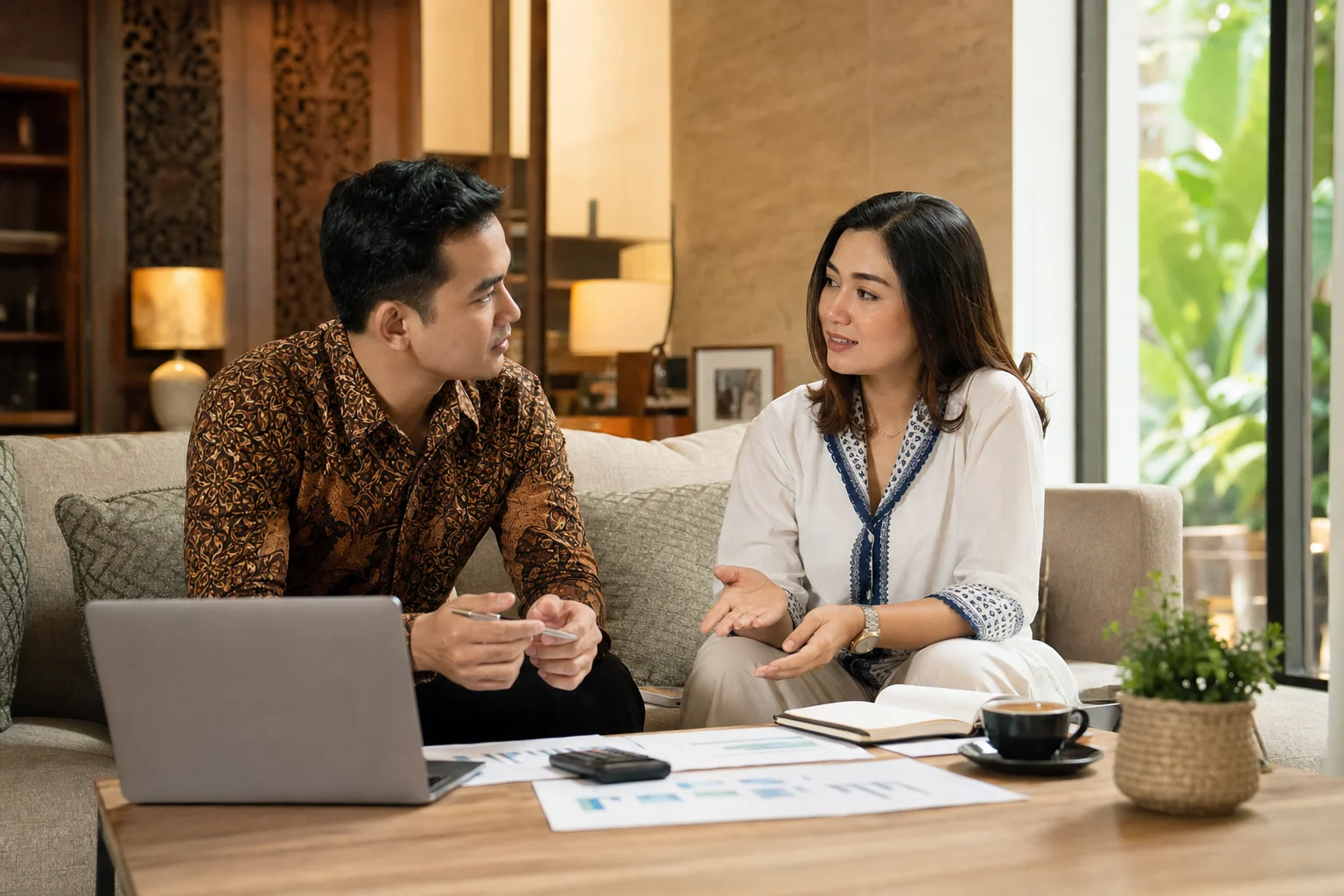 Ilustrasi hidup hemat tanpa dicap pelit